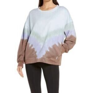 Free People Movement Camden Sweatshirt Tie-Dye Crewneck Small